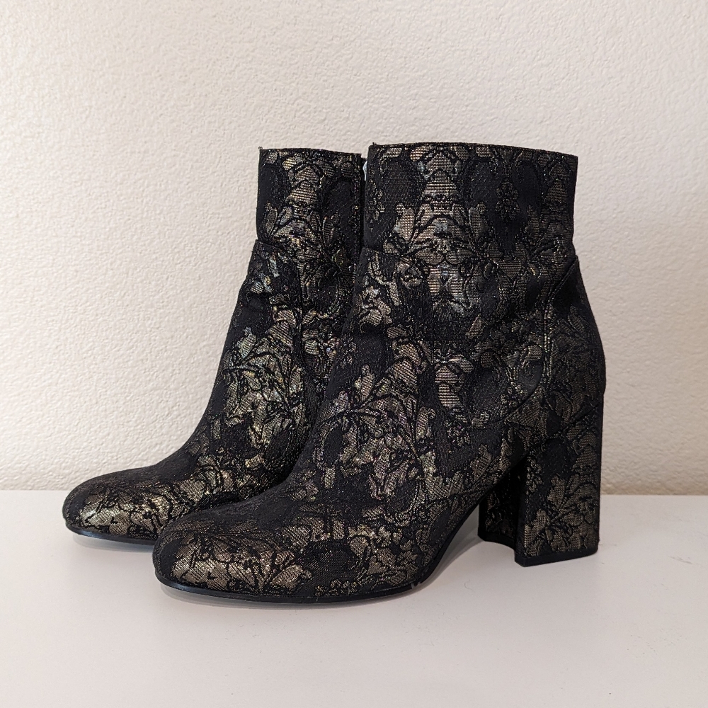 Marc Fisher Brocade Boots